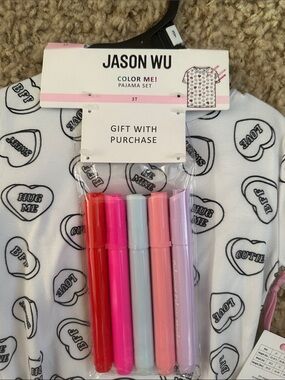 NWT Jason Wu Color Me 2 Piece Pajama Set (3T)